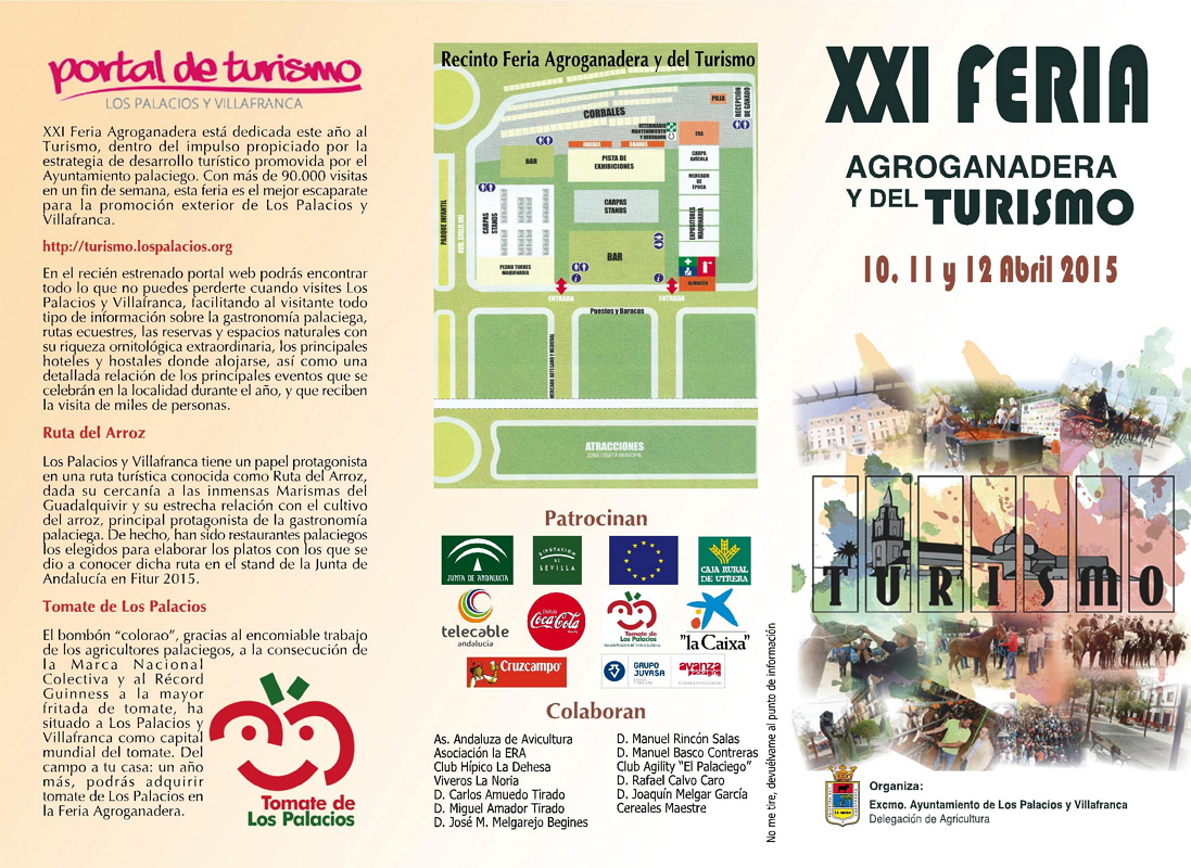 Inauguración de la  XXI Feria Agroganadera y del Turismo de Los Palacios y Villafranca